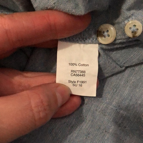 Lot of (3) J CREW Oxford Button Front Extra Large Shirts Slim fit 100% cotton XL - Picture 6 of 13